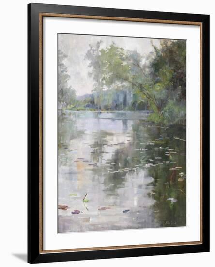 Nénuphars, Water Lilies-Julia Beck-Framed Giclee Print