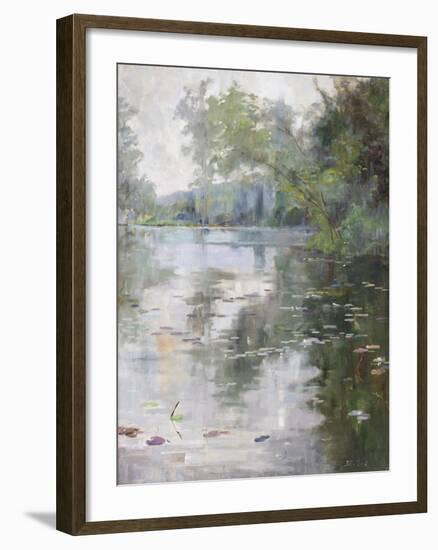 Nénuphars, Water Lilies-Julia Beck-Framed Giclee Print