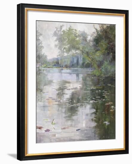 Nénuphars, Water Lilies-Julia Beck-Framed Giclee Print