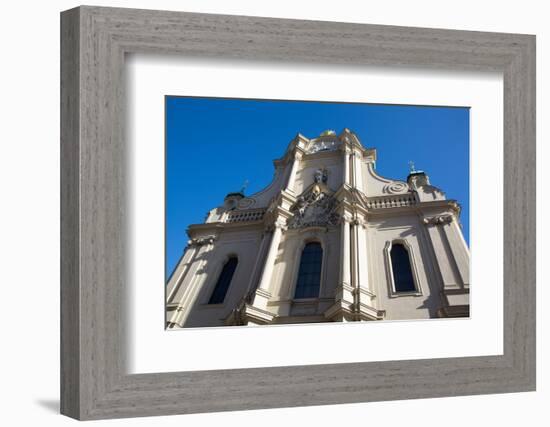 Neo Baroque Facade, Heilig Geist Church, originally founded in the 14th century, Old Town-Richard Maschmeyer-Framed Photographic Print