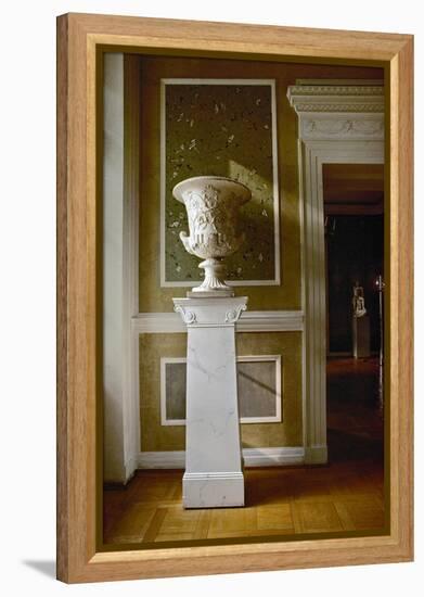 Neo-Classical Vase in the Sala Terrena of the Schinkel Pavillion-Karl Friedrich Schinkel-Framed Premier Image Canvas