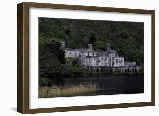Neo-Gothic Kylemore Abbey, Connemara, County Galway, Ireland-null-Framed Giclee Print