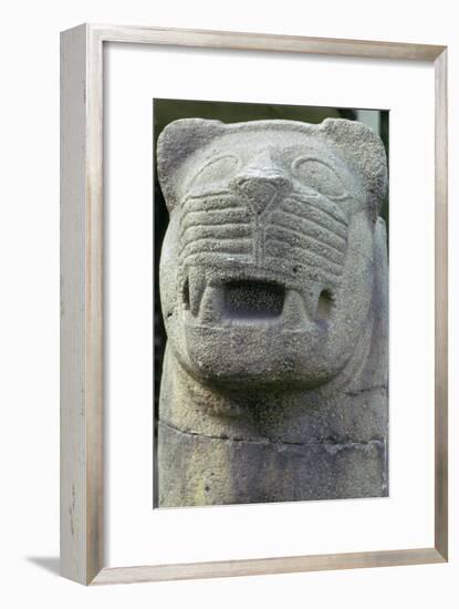 Neo-hittite Stone Lion. Artist: Unknown-Unknown-Framed Giclee Print
