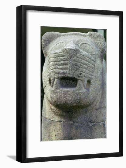 Neo-hittite Stone Lion. Artist: Unknown-Unknown-Framed Giclee Print
