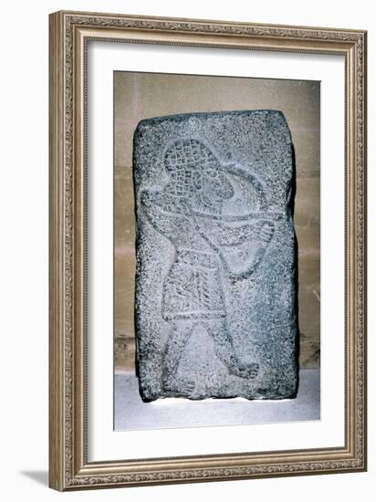 Neo-Hittite stone relief of an archer, c9th century BC. Artist: Unknown-Unknown-Framed Giclee Print