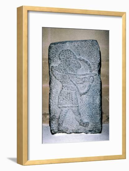 Neo-Hittite stone relief of an archer, c9th century BC. Artist: Unknown-Unknown-Framed Giclee Print