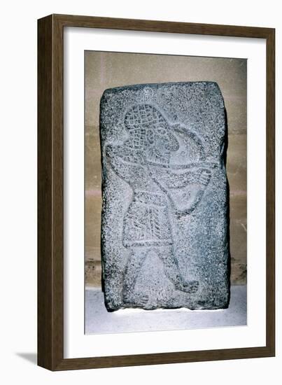 Neo-Hittite stone relief of an archer, c9th century BC. Artist: Unknown-Unknown-Framed Giclee Print