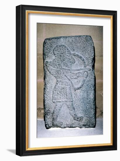 Neo-Hittite stone relief of an archer, c9th century BC. Artist: Unknown-Unknown-Framed Giclee Print