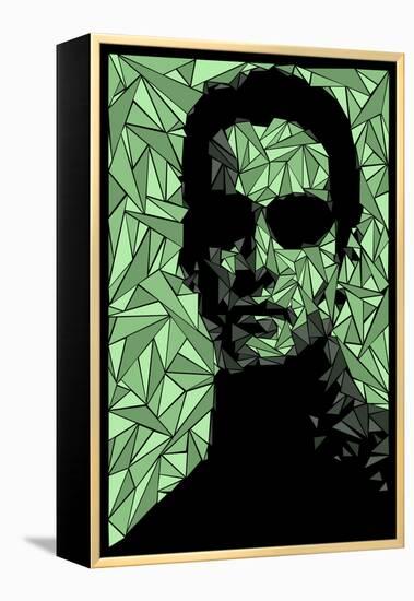 Neo Matrix-Cristian Mielu-Framed Stretched Canvas