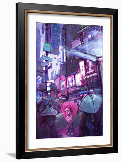 Neo New York-Camilla D'Errico-Framed Art Print