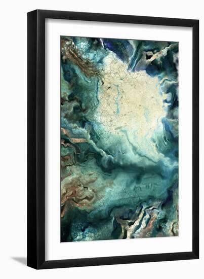 Neo Teal 1-Kimberly Allen-Framed Art Print