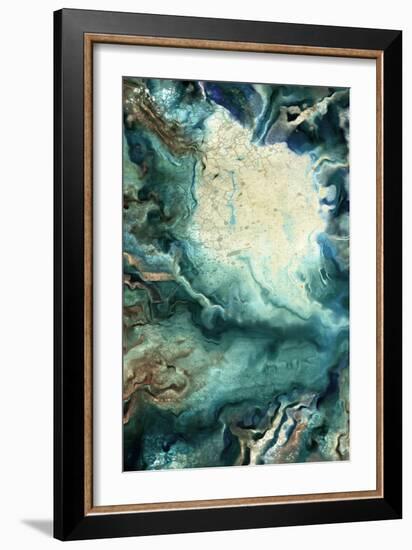 Neo Teal 1-Kimberly Allen-Framed Art Print