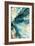 Neo Teal 2-Kimberly Allen-Framed Art Print