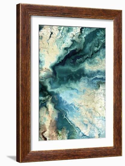 Neo Teal 2-Kimberly Allen-Framed Art Print