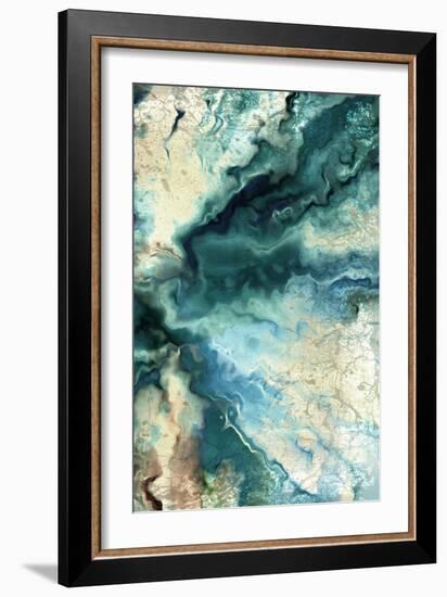 Neo Teal 2-Kimberly Allen-Framed Art Print