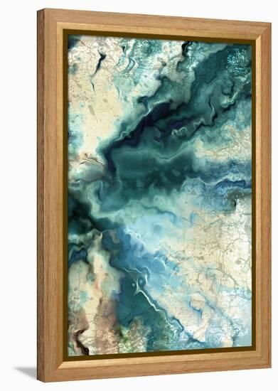 Neo Teal 2-Kimberly Allen-Framed Stretched Canvas