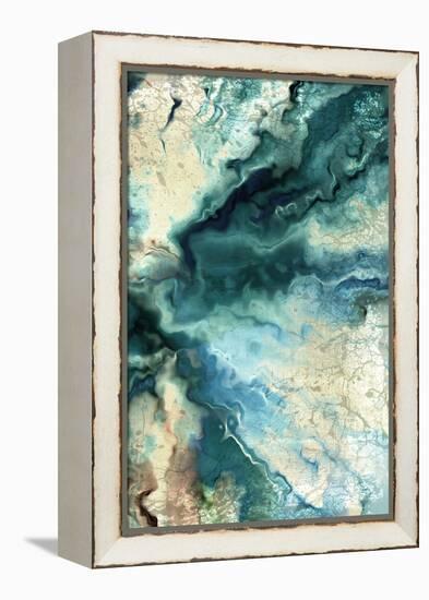 Neo Teal 2-Kimberly Allen-Framed Stretched Canvas