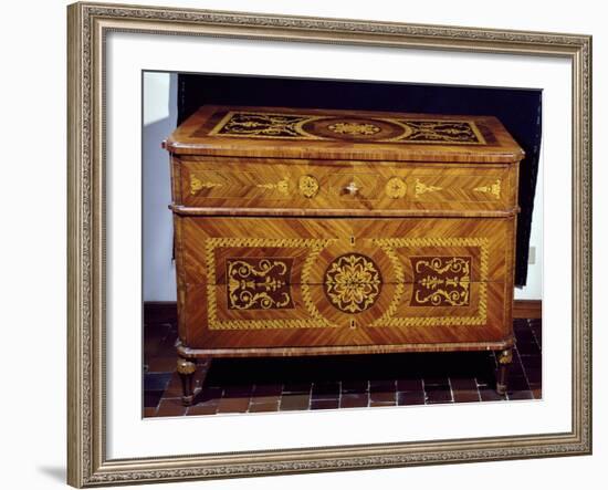 Neoclassical Style Chest, Giuseppe Maggiolini Style, Italy-null-Framed Giclee Print