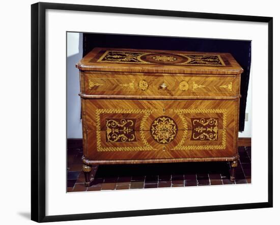 Neoclassical Style Chest, Giuseppe Maggiolini Style, Italy-null-Framed Giclee Print