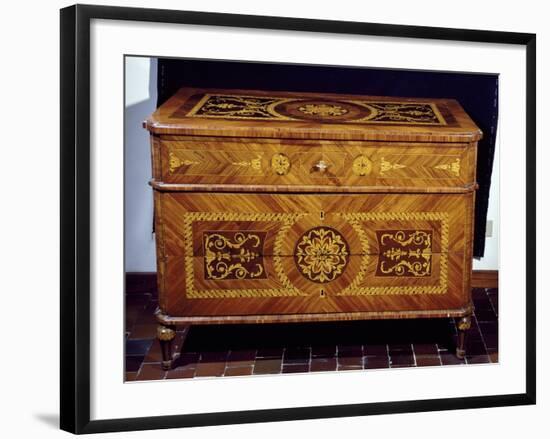 Neoclassical Style Chest, Giuseppe Maggiolini Style, Italy-null-Framed Giclee Print