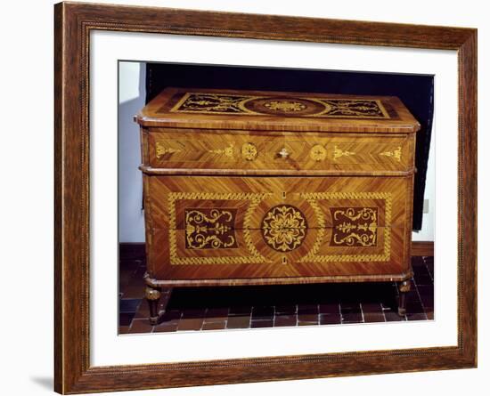 Neoclassical Style Chest, Giuseppe Maggiolini Style, Italy-null-Framed Giclee Print