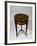 Neoclassical Style Piedmont Drum Table with Geometric Inlays, Italy-null-Framed Giclee Print