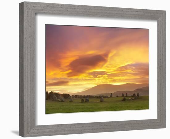 Neolithic Dawn-Doug Chinnery-Framed Photographic Print