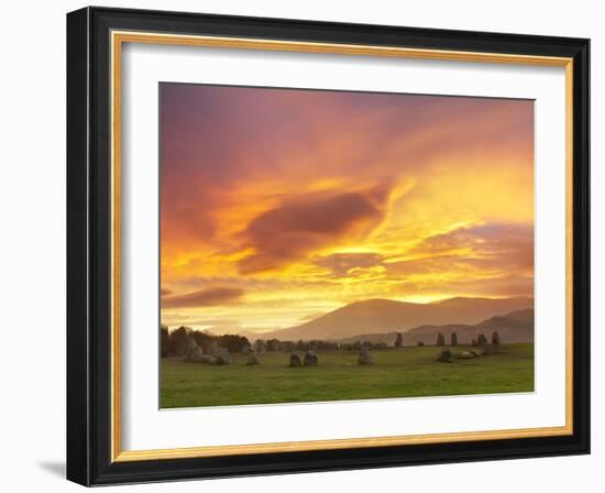 Neolithic Dawn-Doug Chinnery-Framed Photographic Print