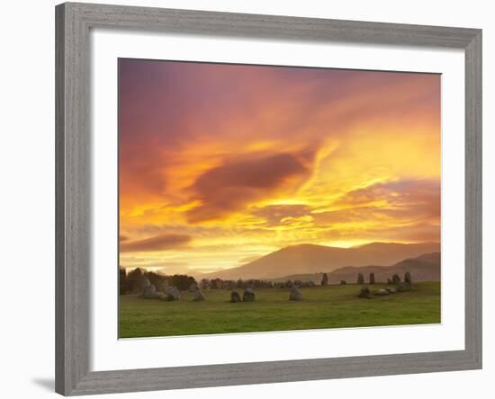 Neolithic Dawn-Doug Chinnery-Framed Photographic Print