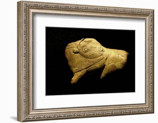 Neolithic Ivory Bison-null-Framed Photographic Print