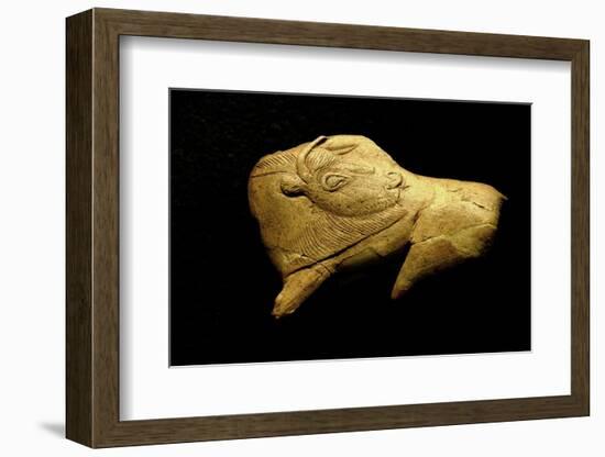 Neolithic Ivory Bison-null-Framed Photographic Print