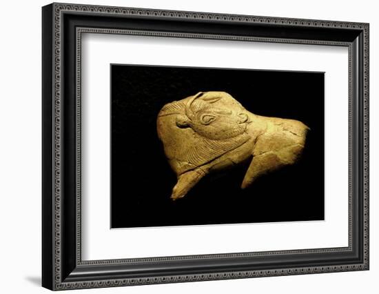 Neolithic Ivory Bison-null-Framed Photographic Print