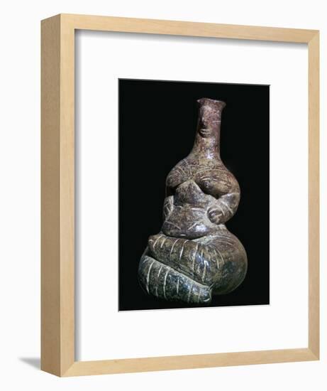 Neolithic mother-goddess from Crete. Artist: Unknown-Unknown-Framed Giclee Print