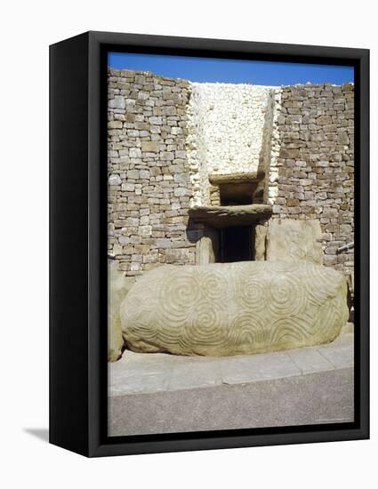 Neolithic Site, Newgrange, County Meath, Ireland, Eire-Michael Jenner-Framed Premier Image Canvas