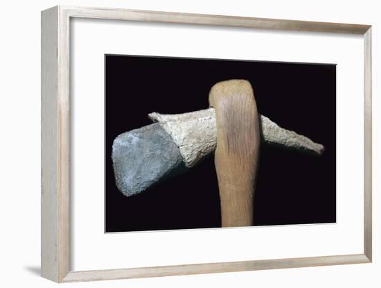 Neolithic stone axe. Artist: Unknown-Unknown-Framed Giclee Print