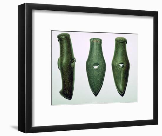 Neolithic stone axes. Artist: Unknown-Unknown-Framed Giclee Print