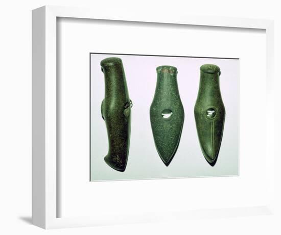 Neolithic stone axes. Artist: Unknown-Unknown-Framed Giclee Print