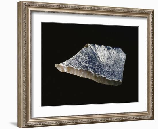 Neolithic stone scraper, one of the oldest artifacts to be found in the region-Werner Forman-Framed Giclee Print