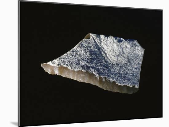 Neolithic stone scraper, one of the oldest artifacts to be found in the region-Werner Forman-Mounted Giclee Print
