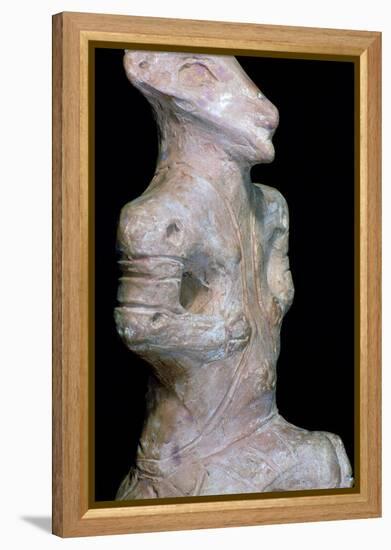 Neolithic Vinca Pottery Figure. Artist: Unknown-Unknown-Framed Premier Image Canvas