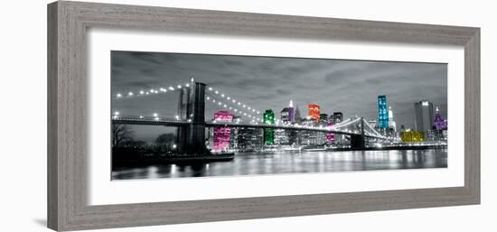 Neon City I-Joseph Eta-Framed Giclee Print