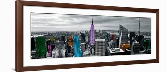 Neon City II-Joseph Eta-Framed Art Print