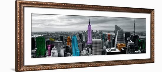 Neon City II-Joseph Eta-Framed Art Print