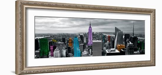 Neon City II-Joseph Eta-Framed Giclee Print