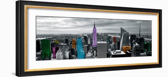 Neon City II-Joseph Eta-Framed Giclee Print