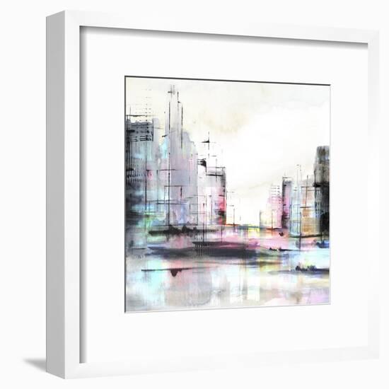 Neon City-PI Studio-Framed Art Print