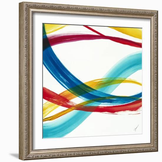 Neon Currents II-Liz Jardine-Framed Art Print