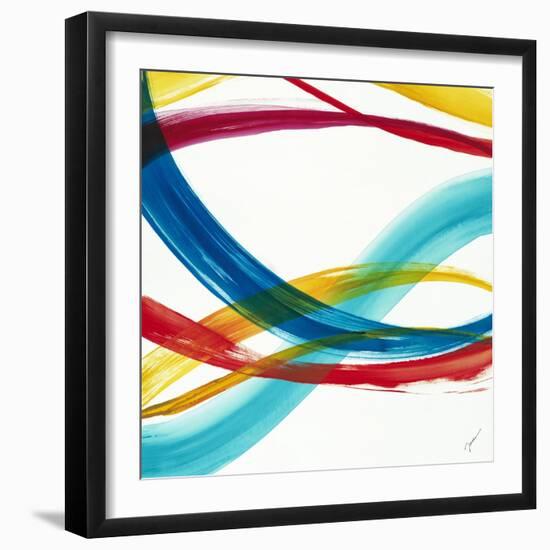 Neon Currents II-Liz Jardine-Framed Art Print