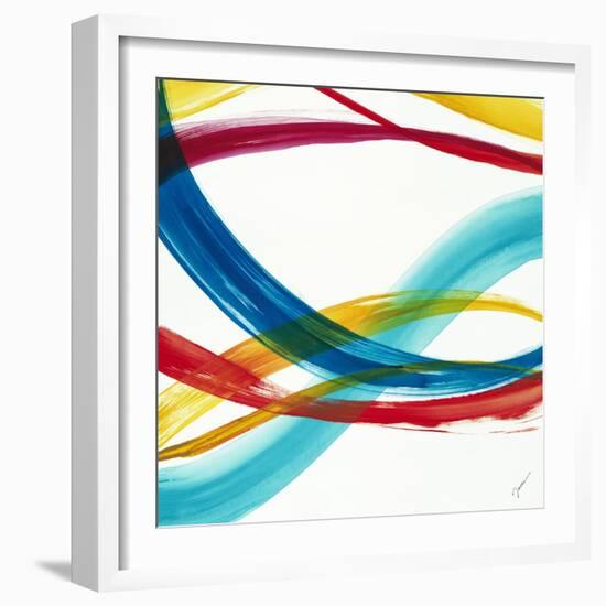 Neon Currents II-Liz Jardine-Framed Art Print