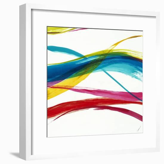 Neon Currents III-Liz Jardine-Framed Art Print